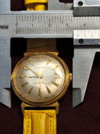 Reloj Splendor  chapado Oro 21 Rubíes
