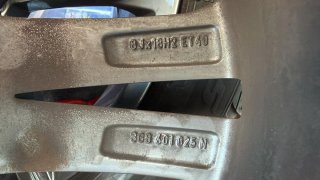 Llantas 18 VW R-Line con gomas