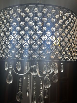 Lámpara de techo colgante con cristales Negociable
