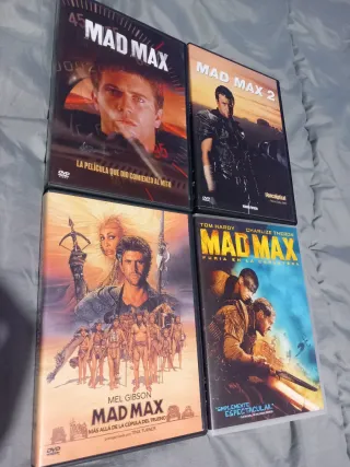 Pack 4 Películas Mad Max DVD