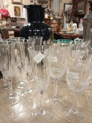 Servizio bicchieri cristallo