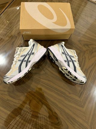 Asics Gel Kayano 14 Plata/Blanco