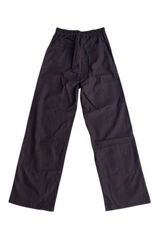 Pantalón Wide Leg Negro - Talla M (Ajuste S)