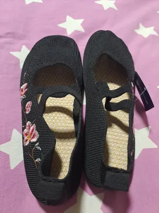 REALHOUR Zapatos Transpirables Bordados