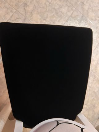 Silla de comedor tapizada floral