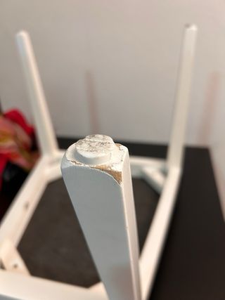 Silla de comedor tapizada floral