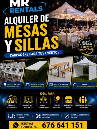Material para tu evento