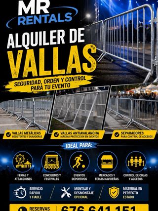 Material para tu evento