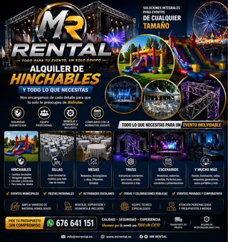 Material para tu evento
