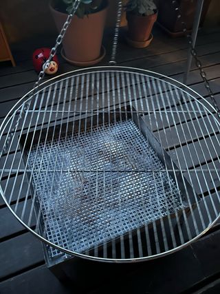 Barbacoa Tripode Sospeso in Metallo