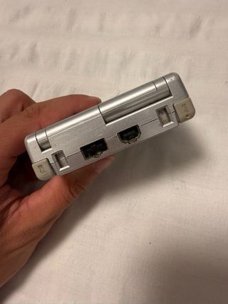 Nintendo Game Boy Advance SP Plata