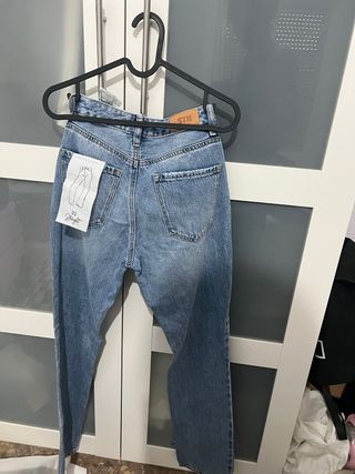 Stradivarius Jeans Azul