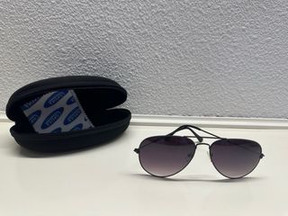 Gafas de Sol Hannibal Laguna Aviador Negro/Gris