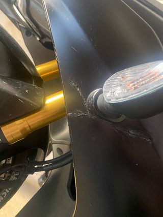 Yamaha YZF-R125 negra mate del 2020