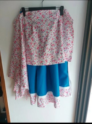Traje de casera 70cm largo