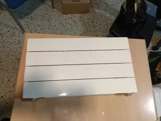 Radiador 4 elementos blanco