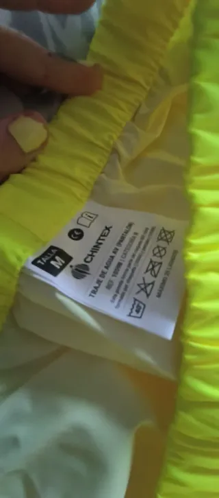 Pantalón impermeable alta visibilidad