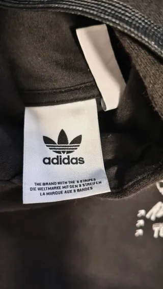 Sudadera Adidas Negra Con Logo