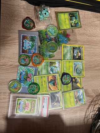 Colección Pokémon Bulbasaur y evoluciones