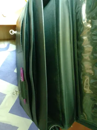 Maletín profesional negro d piel
