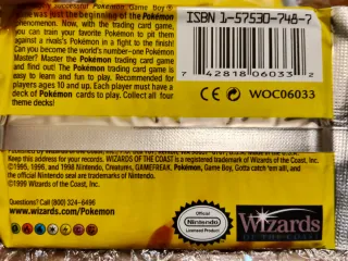 3 Sobres Pokémon 1995 Sin Abrir LEER