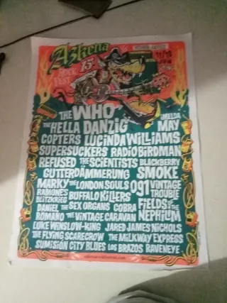 Cartel Azkena Rock Fest 2016