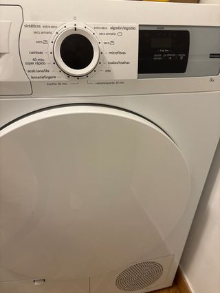 Secadora A+ bomba de calor