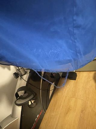 Vestido largo azul de fiesta