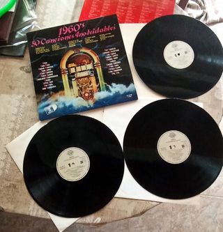 Vinilos LP 50 Canciones Inolvidables 50s y 60s