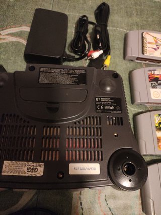 Nintendo 64 Consola (7) europa +  Juegos