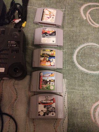 Nintendo 64 Consola (7) europa +  Juegos