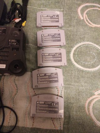 Nintendo 64 Consola (7) europa +  Juegos