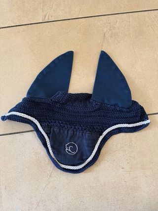 Cuffietta per cavallo blu scuro