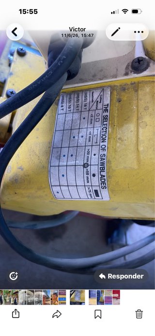 Sierra de cinta Starrett Machines para metal
