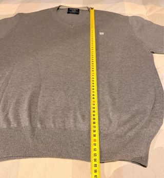 Jersey Hackett London Gris Talla M Algodón