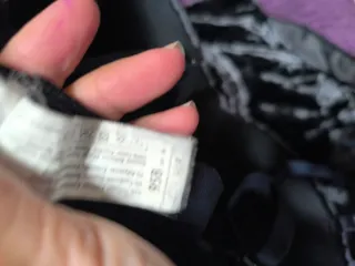 Body tipo corpiño Terciopelo Negro T. 95B