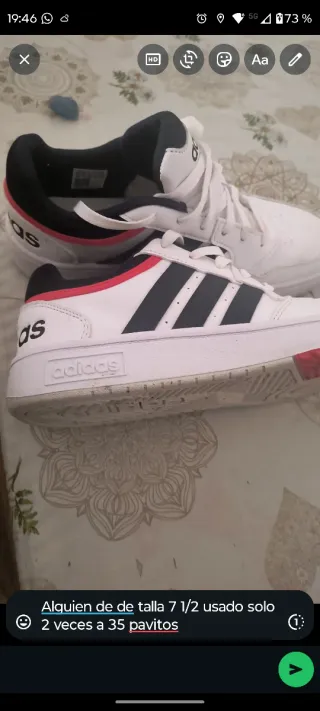 Zapatillas Adidas Talla 41 (7 2/3)