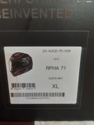 Casco Moto HJC RPHA 71