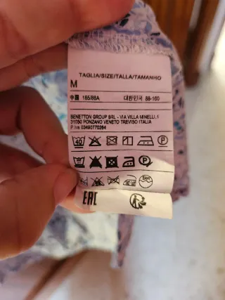 Camisa Benetton floral