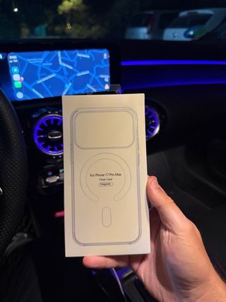 Funda iPhone 17 Pro Max Magnética Transparente