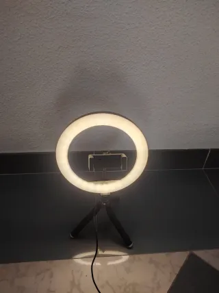 Trípode Aro de Luz con Soporte Móvil