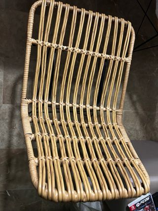 2 Sillas Rattan Comedor