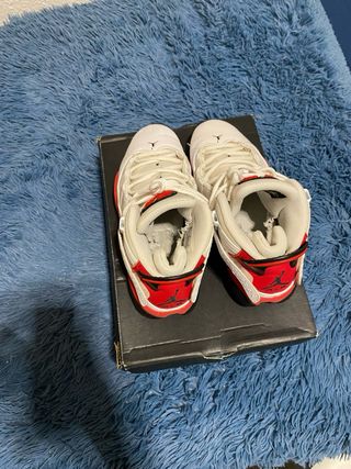 Jordan 6 Rings Rojo Blanco
