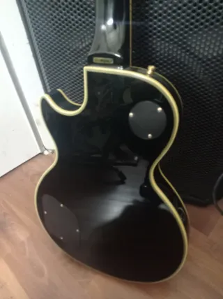 Epiphone Les Paul Custom Guitarra Negra
