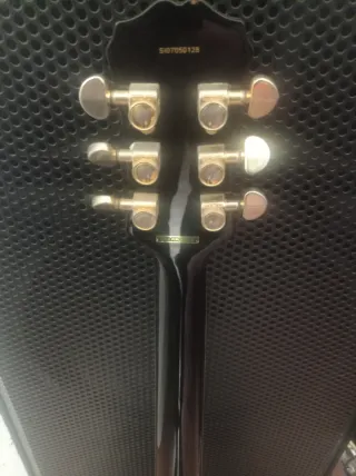 Epiphone Les Paul Custom Guitarra Negra