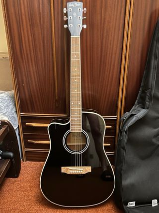 Guitarra acústica para zurdos Harley Benton, nueva