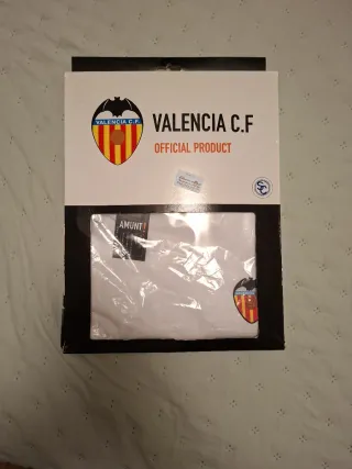 Pijama Valencia C.F. Naranja y Blanco