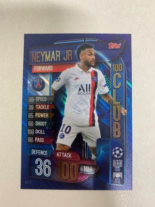 Cromo Neymar Club 100 Topps