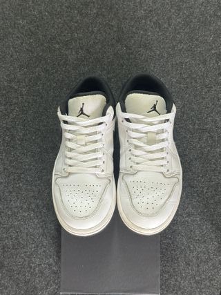 Nike Jordan 1 Low 40.5 Bianco Nero