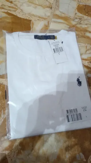 Polo Ralph Lauren T-shirt White Size L Donna